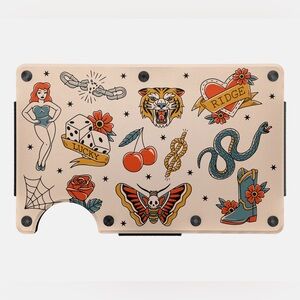 Ridge RFID Blocking Wallet, Traditional Flash Design, Slim Design and NIB, NWT